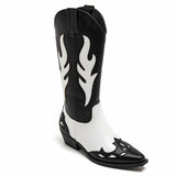 SHOES Abby Damen Cowboyboots 9632A Restudsalg Black