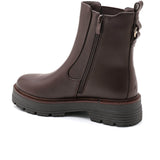 SHOES Aluna Damen stiefel 6389 Restudsalg Brown