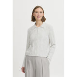 b.young B.YOUNG Damen Cardigan BYMIFFA Restudsalg Light Grey Melange