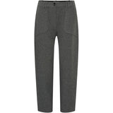 b.young B.YOUNG Damen Hose BYETONA Restudsalg Mid Grey Melange
