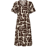 b.young B.YOUNG Damen Kleid BYIKAIA Dress JAVA GEOM