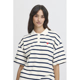 b.young B.YOUNG Damen Polo BXPRINTON Polo Copenhagen Night Mix