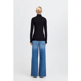 b.young B.YOUNG Damen Rollkragen PAMILA Blouse Black