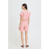 b.young B.YOUNG Damen Shorts BYIZOLA Shorts Molten Lava