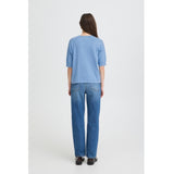 b.young B.YOUNG Damen T-Shirt BYMMORLA T-shirt Della Robbia Blue Melange