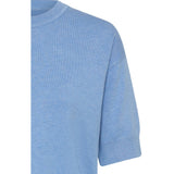 b.young B.YOUNG Damen T-Shirt BYMMORLA T-shirt Della Robbia Blue Melange