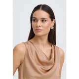 b.young B.YOUNG Damen Top BYDACANNA Top Stucco