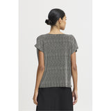 b.young B.YOUNG Damen Top BYSHILOH Restudsalg Silver Mix