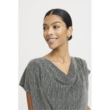 b.young B.YOUNG Damen Top BYSHILOH Restudsalg Silver Mix