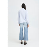 b.young B.YOUNG Damenbluse BYGINETTE Blouse Bright White Blue