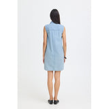 b.young B.YOUNG Damenkleid BYKAPUCA Dress Light Blue Denim