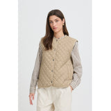 b.young B.YOUNG Damenweste BYBERTA Vest Chinchilla