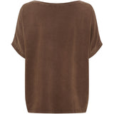 Black Colour BLACK COLOUR DAMEN T-Shirt BCZELDA T-shirt Mocca