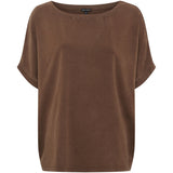 Black Colour BLACK COLOUR DAMEN T-Shirt BCZELDA T-shirt Mocca