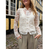 Black Colour BLACK COLOUR Damen Hemd BCROSA Shirt Off White