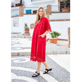 Black Colour BLACK COLOUR Damenkleid BCMADICKEN Dress Red