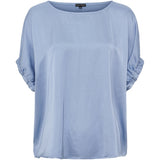 Black Colour BLACK COLOUR damen bluse BCMABEL Blouse Dust blue