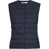 b.young B:YOUNG Damen weste BYBERTA Vest Blue