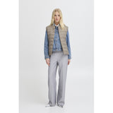 b.young B:YOUNG Damenweste BYBERTA Vest Nature