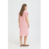 b.young B young Damenkleid BYIZOLA Dress Molten Lava