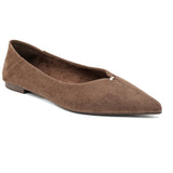 SHOES Belina Damen Ballerina schuhe 9873 Shoes Coffee