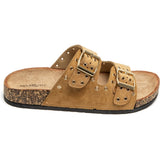 SHOES Cyrille Damen Sandalen 1150 Restudsalg Camel
