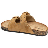 SHOES Cyrille Damen Sandalen 1150 Restudsalg Camel