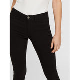 PIECES Pieces Damen hose jeggings PCSKIN WEAR MW Restudsalg Black