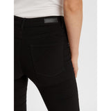 PIECES Pieces Damen hose jeggings PCSKIN WEAR MW Restudsalg Black