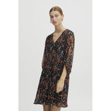 ICHI ICHI Damen Kleid IHBALLY Restudsalg Black Small