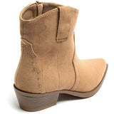 SHOES Jolene Damen Hausschuhe 9690A Shoes Camel
