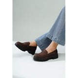 SHOES Kamma Damen loafer 9280 Shoes Brown