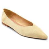 SHOES Kimberly DamenBallerina 9799 Shoes Yellow
