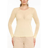 Liberté LIBERTÉ Damen MESH T-shirt Yellow