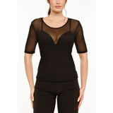 Liberté LIBERTÉ Damen T-Shirt MESH T-shirt Black