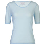 Liberté LIBERTÉ Damen T-Shirt MESH T-shirt Light blue
