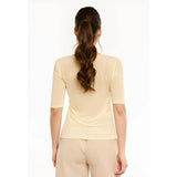 Liberté LIBERTÉ Damen T-Shirt MESH T-shirt Yellow