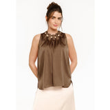 Liberté LIBERTÉ Damen Top PIP Top Brown