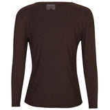 Liberté LIBERTÉ Damen bluse MESH Blouse Dark Brown