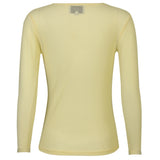 Liberté LIBERTÉ Damen bluse MESH Blouse YELLOW SMALL FLOCK DOT