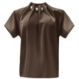 Liberté LIBERTE Damenbluse PIP T-shirt Brown