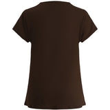 Liberté LIBERTÉ Damen top ALMA T-shirt Mocca