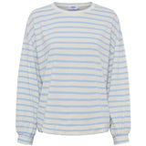 LULULIA LULULIA Damen Bluse LuOlivia 58935LU LS Tee Celeste7