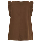 LULULIA LULULIA Damen Top LuTanja 82708 Top Caffe5024