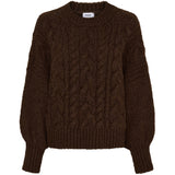 LULULIA Lululia Dame Strick LuThilde 8187 Knit DarkBrownZ9008