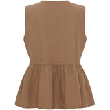 LULULIA Lululia Dame Top LUSelma 8256LU Top Tobacco