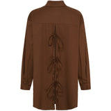 LULULIA Lululia Damen Hemd LuVanessa 7178 Shirt Brown