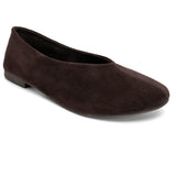 SHOES Luppa Damen Ballerina Schuhe 9871 Shoes Brown