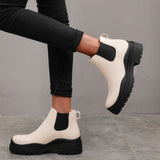 SHOES Maia Stiefel 9045 Restudsalg Beige