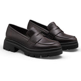 SHOES Majken Damen loafer 9281 Shoes Brown